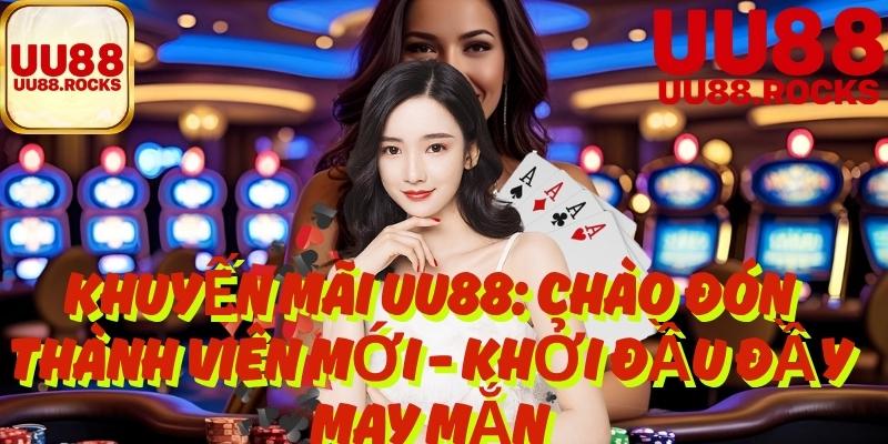 Khuyến Mãi UU88: Chào Đón Thành Viên Mới – Khởi Đầu Đầy May Mắn