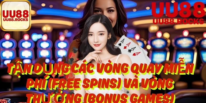 3. Tận Dụng Các Vòng Quay Miễn Phí (Free Spins) Và Vòng Thưởng (Bonus Games)